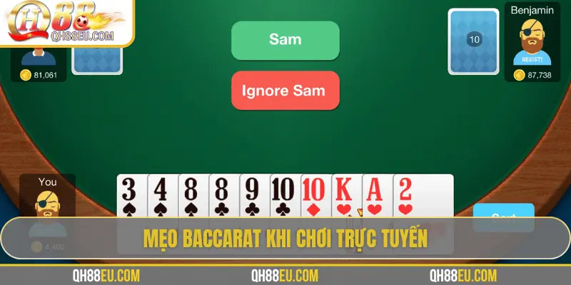 Mẹo Baccarat nâng cao cho người chơi lâu năm